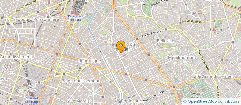 localisation de l'entreprise TURKIYEM à PARIS