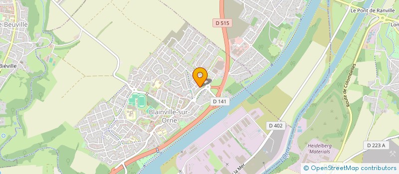 localisation de l'entreprise TURKMEN  BLAINVILLE-SUR-ORNE