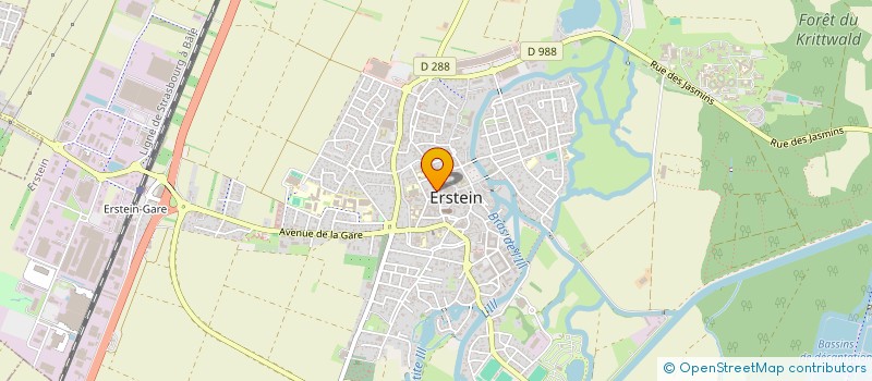 localisation de l'entreprise TURLINE  MATZENHEIM