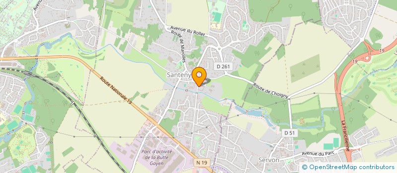 localisation de l'entreprise TURLUTUTU EVENEMENTS à SANTENY
