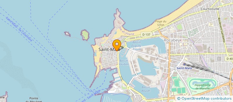 localisation de l'entreprise TURMO à SAINT-MALO