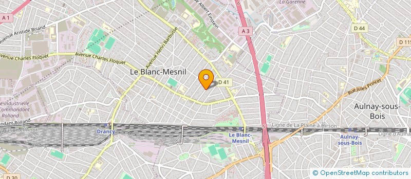 localisation de l'entreprise TURN ESCAPE SARL à LE BLANC-MESNIL