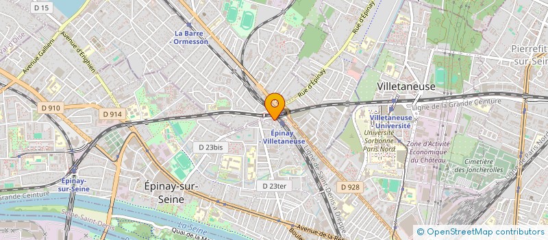 localisation de l'entreprise TURNA à EPINAY-SUR-SEINE