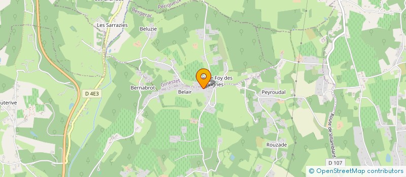 localisation de l'entreprise TURNERFRANCE à BERGERAC