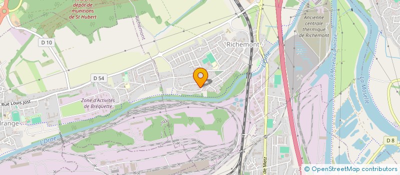 localisation de l'entreprise TURNEX REVAL  RICHEMONT