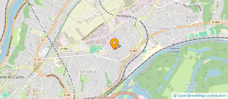 localisation de l'entreprise TUROCK  CALUIRE-ET-CUIRE