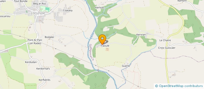 localisation de l'entreprise TUROK  GUILLIGOMARC'H