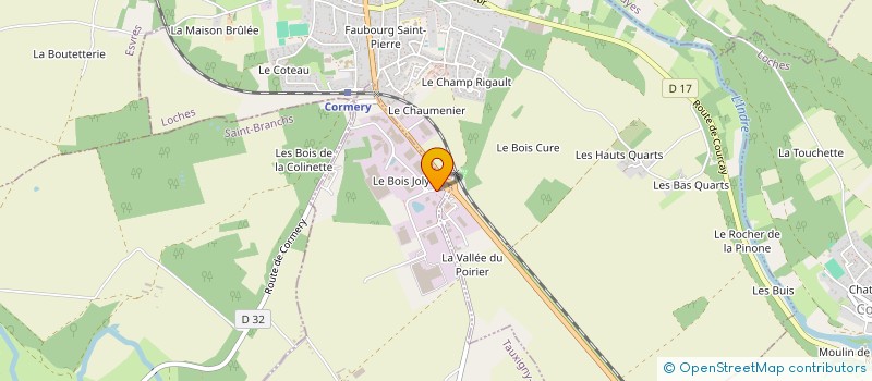 localisation de l'entreprise TURONE TAPROOM  TAUXIGNY-SAINT-BAULD