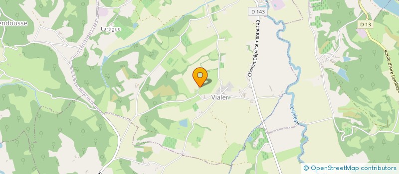 localisation de l'entreprise TUROUNET CHAUFFAGE  VIALER