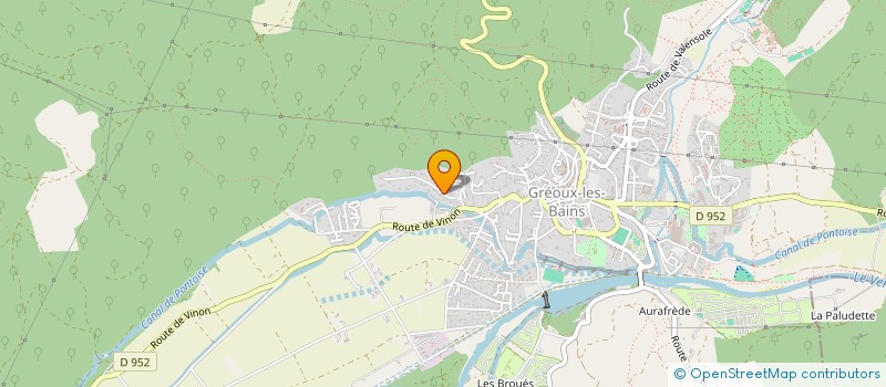 localisation de l'entreprise TURPAR  GREOUX-LES-BAINS