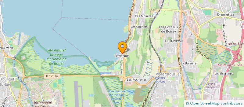 localisation de l'entreprise TURPIN  VIVIERS-DU-LAC