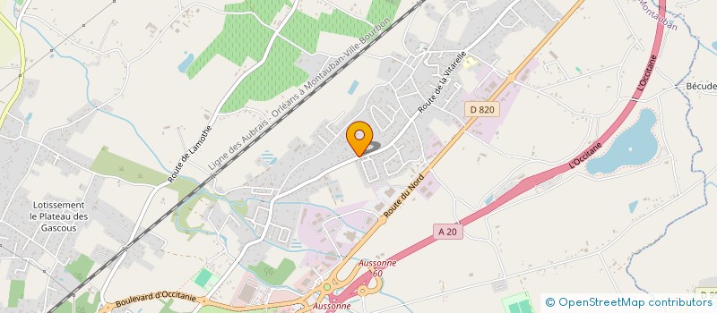 localisation de l'entreprise TURPIN  MONTAUBAN