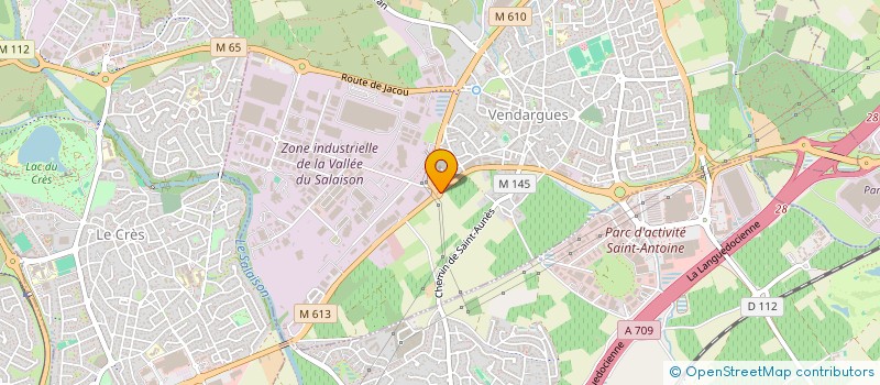 localisation de l'entreprise TURPIN SIMON à VENDARGUES