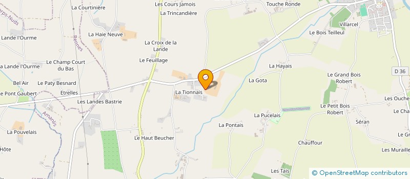 localisation de l'entreprise TURPINFI  AMANLIS