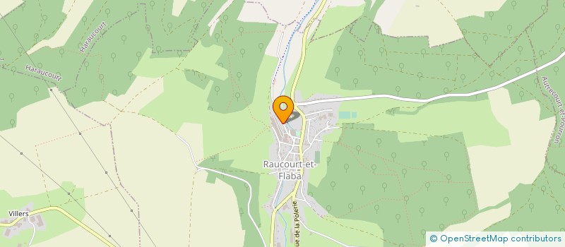 localisation de l'entreprise TURQUAIS BOUCLERIE  RAUCOURT-ET-FLABA
