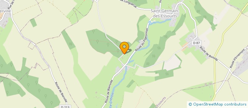 localisation de l'entreprise TURQUAN  SAINT-GERMAIN-DES-ESSOURTS