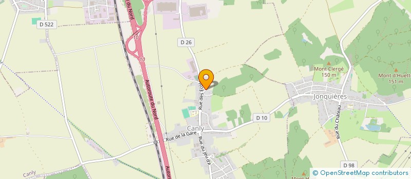 localisation de l'entreprise TURQUOISE  CANLY