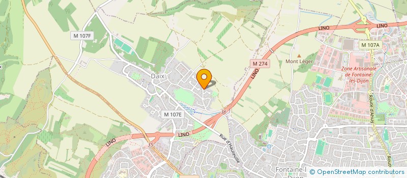 localisation de l'entreprise TURQUOISE  DAIX