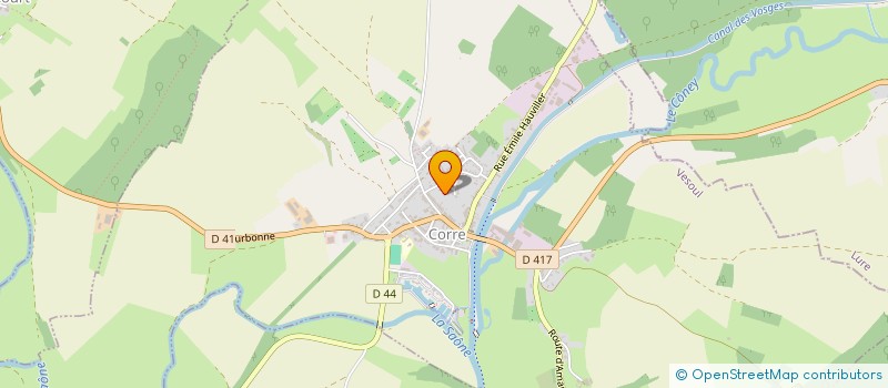 localisation de l'entreprise TURQUOISE  CORRE