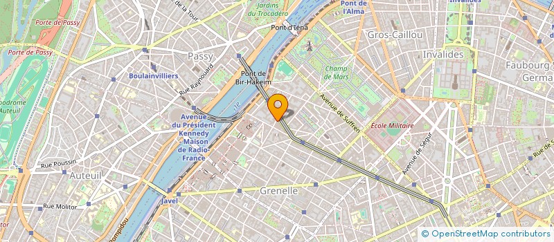 localisation de l'entreprise TURQUOISE  PARIS