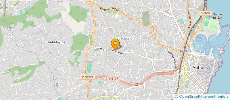 localisation de l'entreprise TURQUOISE  ANTIBES