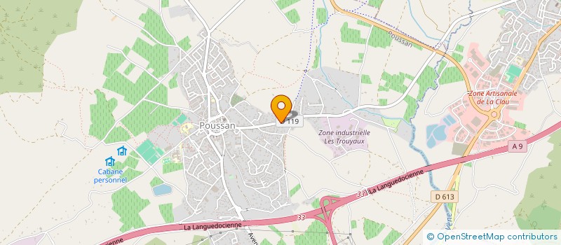 localisation de l'entreprise TURQUOISE ACCUEIL  POUSSAN