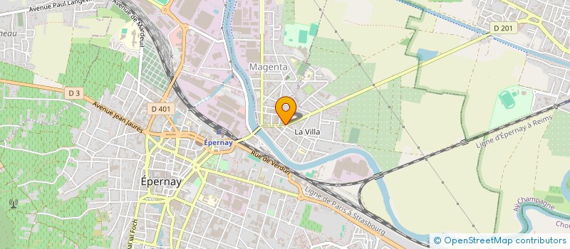 localisation de l'entreprise TURQUOISE CAFE  MAGENTA