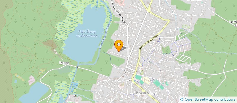 localisation de l'entreprise TURQUOISE & CANARD  BISCARROSSE