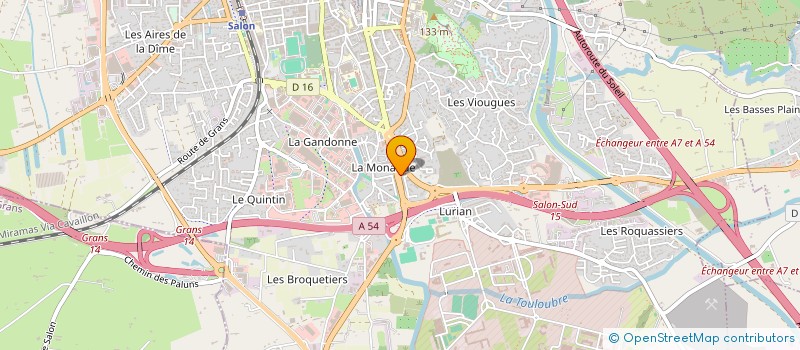 localisation de l'entreprise TURQUOISE CAT  SALON-DE-PROVENCE