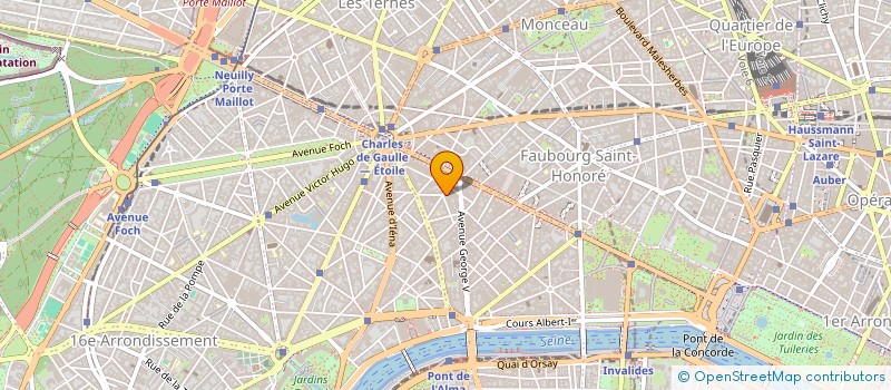 localisation de l'entreprise TURQUOISE EURO PDP  PARIS