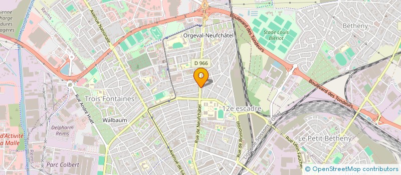 localisation de l'entreprise TURQUOISERIE CORDONNERIE  REIMS