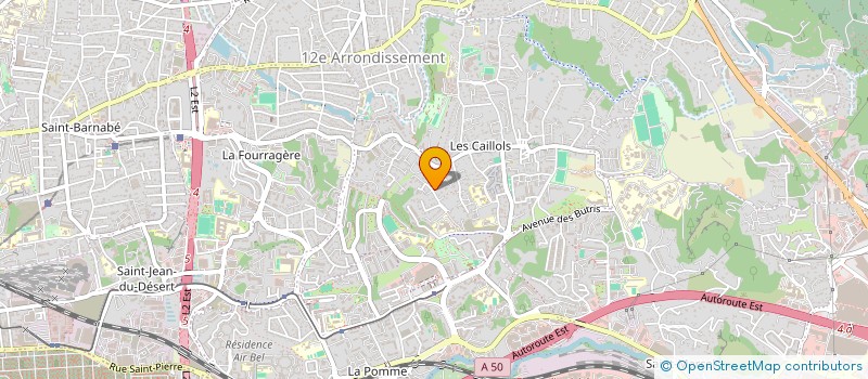 localisation de l'entreprise TURQUOIZ à MARSEILLE