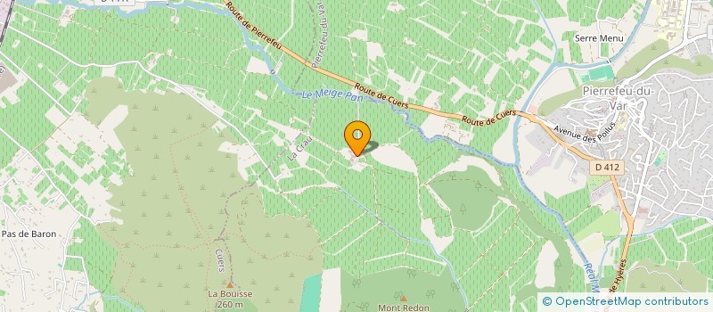 localisation de l'entreprise TURREFF à LA CRAU