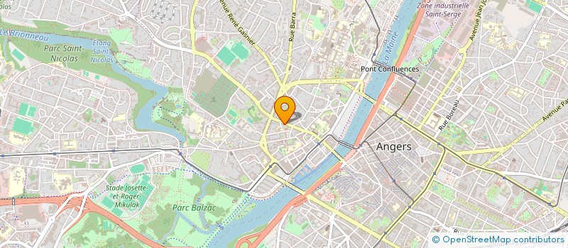 localisation de l'entreprise TURRIS EBURNEA SCI à ANGERS