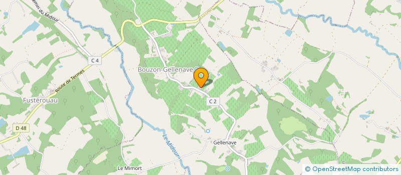 localisation de l'entreprise TURSAN FABIOLA  MARGOUET-MEYMES