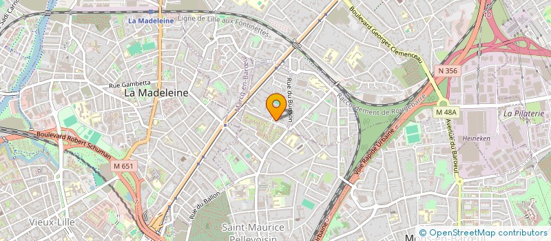 localisation de l'entreprise TURTLE à LILLE