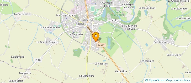 localisation de l'entreprise TURTO  LES LUCS-SUR-BOULOGNE