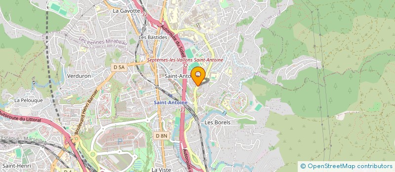 localisation de l'entreprise TURUNC MACONNERIE GENERALE à MARSEILLE