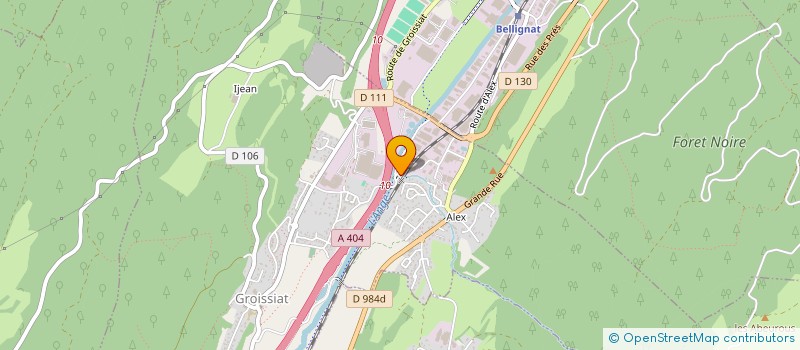localisation de l'entreprise TUSA à GROISSIAT