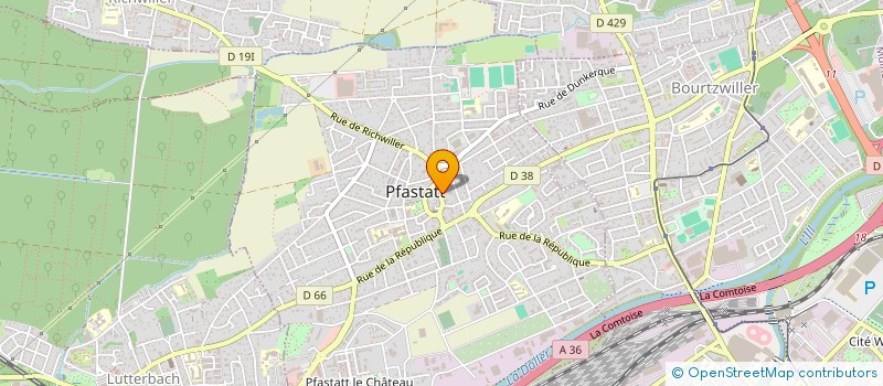 localisation de l'entreprise TUSCANO ET FILLES à PFASTATT