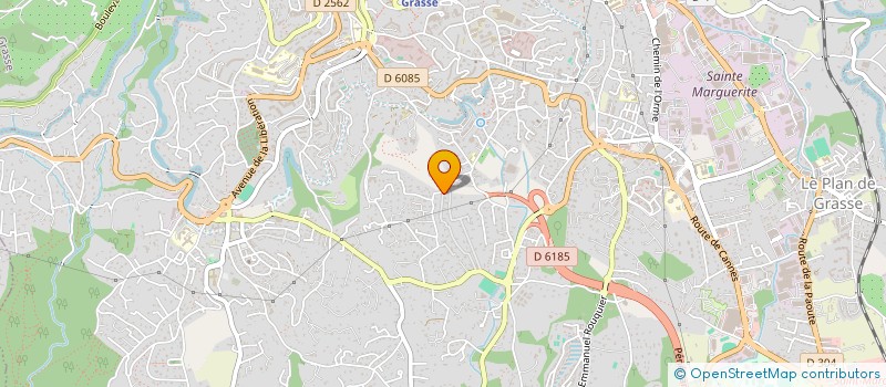 localisation de l'entreprise TUSE PERE & FILS à GRASSE