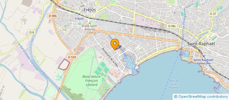 localisation de l'entreprise TUSEKOI à FREJUS
