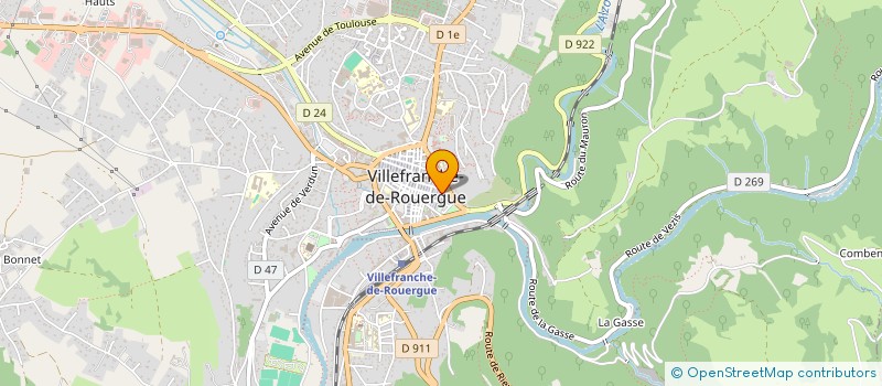 localisation de l'entreprise TUSITA  VILLEFRANCHE-DE-ROUERGUE