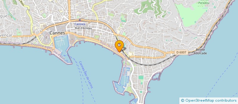 localisation de l'entreprise TUTA  CANNES