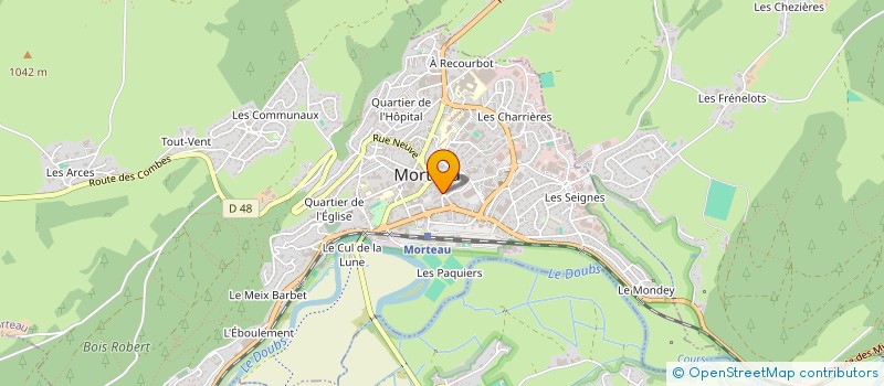 localisation de l'entreprise TUTAN IMMOBILIER  MORTEAU