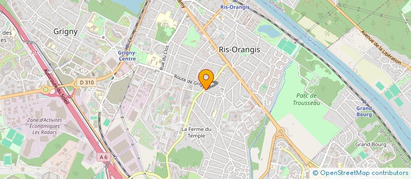 localisation de l'entreprise TUTELAMA à RIS-ORANGIS