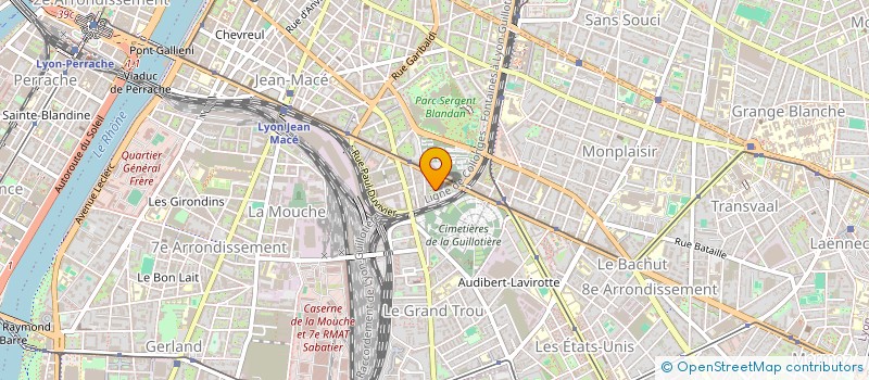 localisation de l'entreprise TUTIAUX ECOUELLAN  LYON