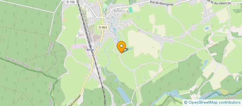 localisation de l'entreprise TUTIN  ANOR