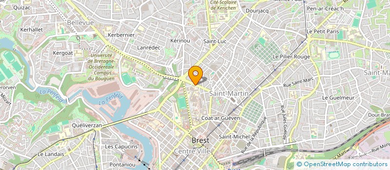 localisation de l'entreprise TUTORAT ASSOCIATIF DES CARABINS BRESTOIS à BREST