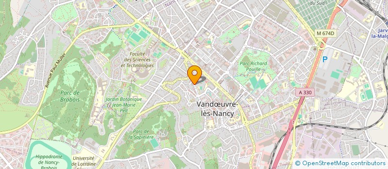 localisation de l'entreprise TUTORAT DE LA CARABIE NANCEIENNE  VANDUVRE-LES-NANCY